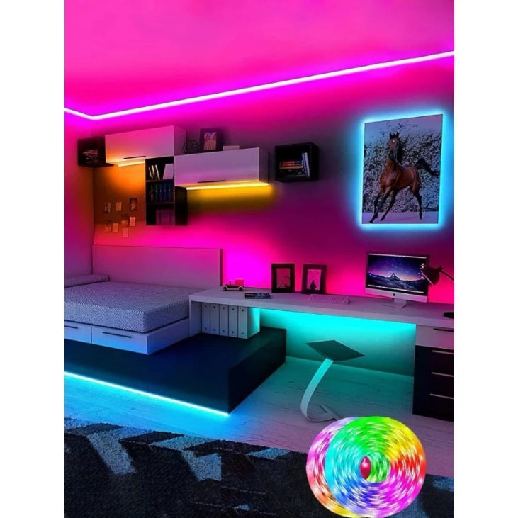 Fita Neon Flexível LED 5 Metros - NeonFlex Pro